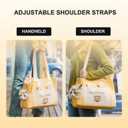 Portable Breathable Adjustable Crossbody Pet Carrier Bag Large Capacity for Pet - Blue V528-BAG-RABBIT-666060