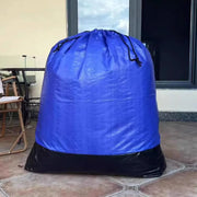 Waterproof Drawstring Moving Bag Large Packing Transfer Bag for Travel Storag - Red V528-BAG-RED-100-110-515388