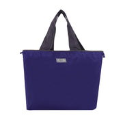 Ultra-Light Foldable Large Capacity Portable Shopping Bag with Drawstring Mouth - Royal Blue - L V528-BAG-ROYAL-BLUE-L-543777