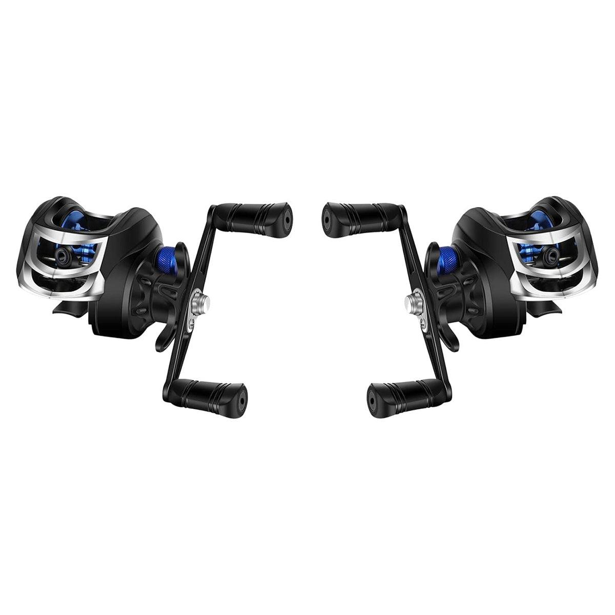 Fishing Reel Anti Frying Line Teardrop Swivel Disc Fishing Gear Spinning Reel - Left hand version V528-BAITCASTING-REEL-METAL-BU-L-230849