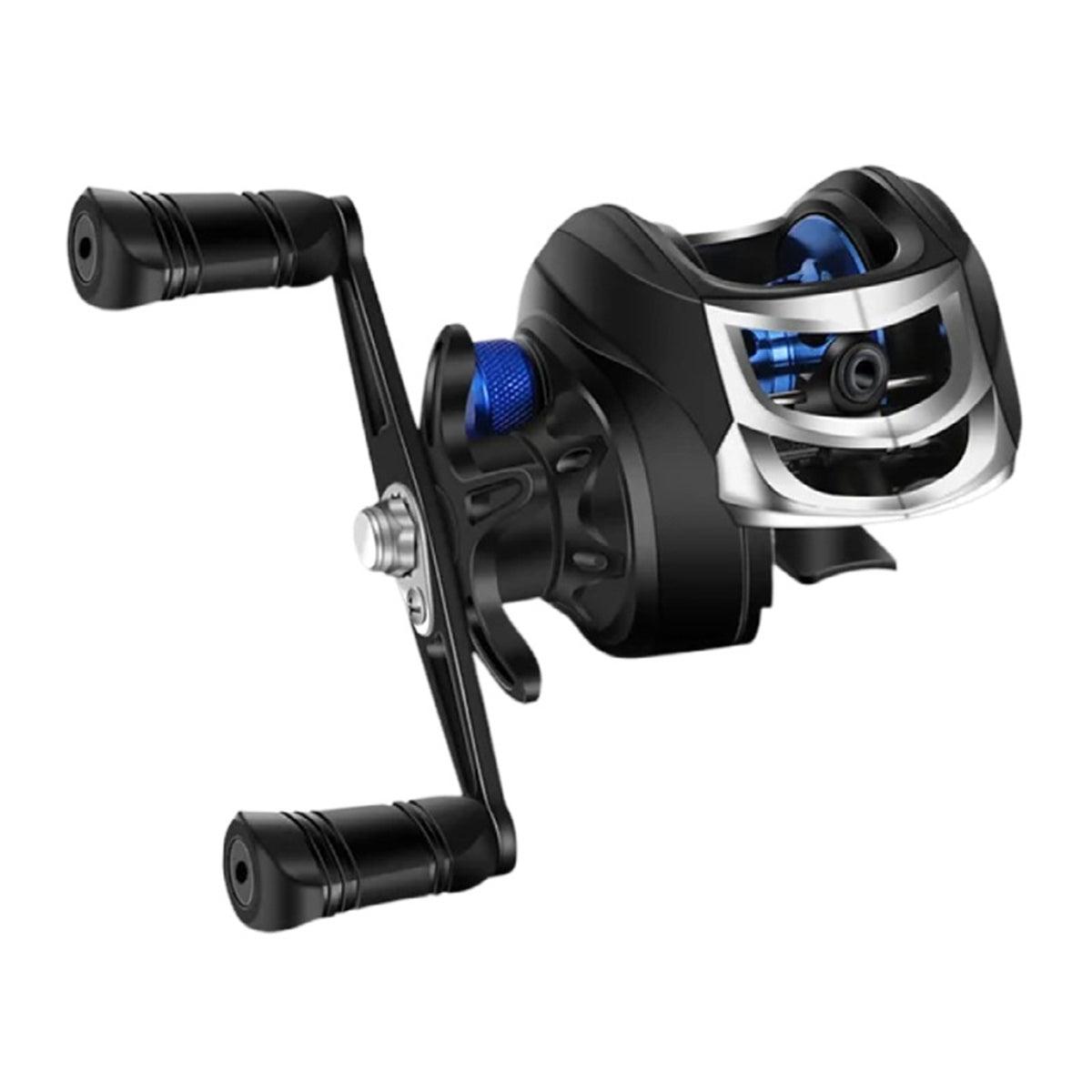 Fishing Reel Anti Frying Line Teardrop Swivel Disc Fishing Gear Spinning Reel - Left hand version V528-BAITCASTING-REEL-METAL-BU-L-230849