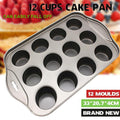 12 Cups Individual Mini Cheesecake Pan with Loose Base V528-BAKINGTRAY-193163