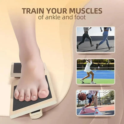 Wooden Yoga Foot Stretching Balance Board Training New Ballet Single Leg Balance V528-BALANCE-BOARD-450852