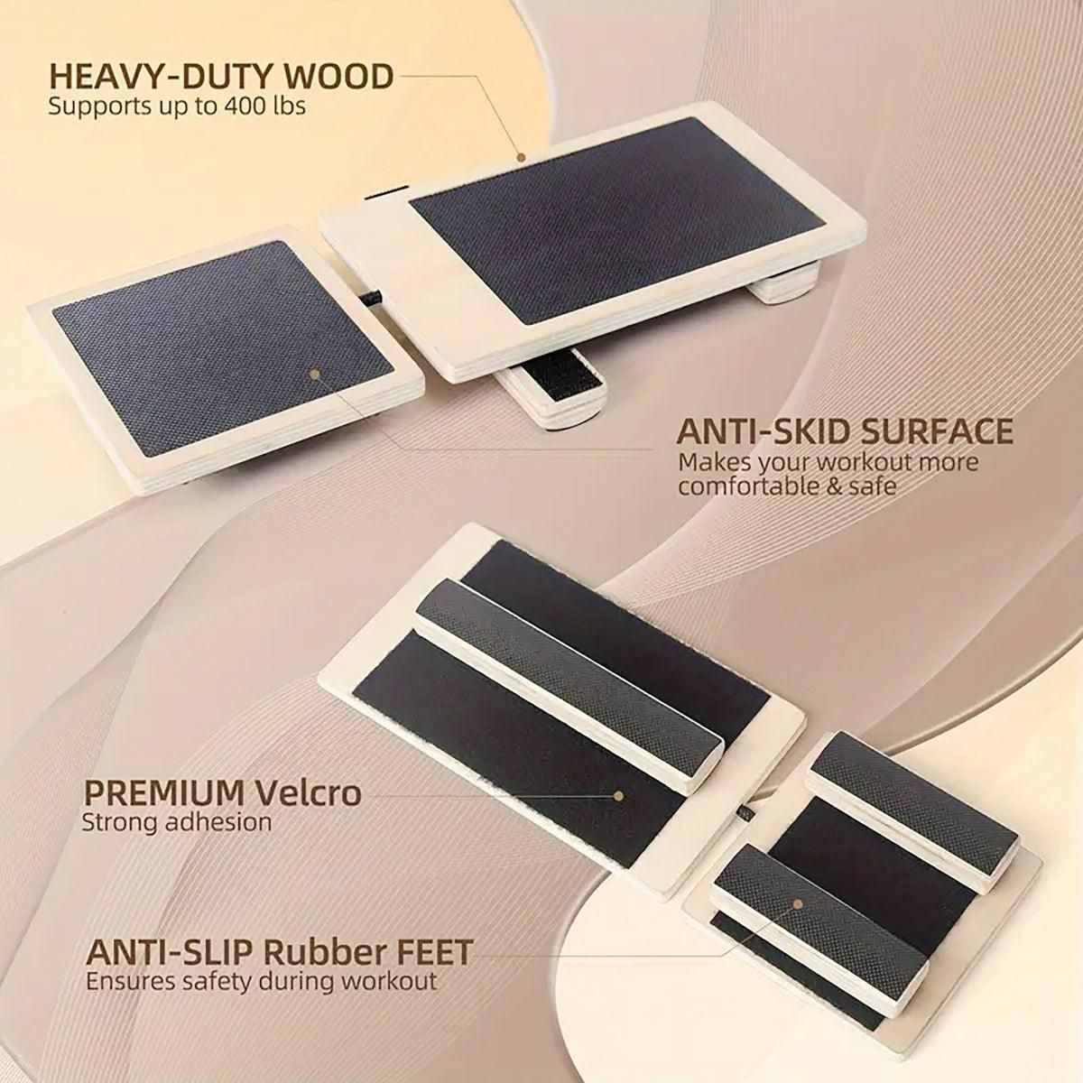 Wooden Yoga Foot Stretching Balance Board Training New Ballet Single Leg Balance V528-BALANCE-BOARD-450852