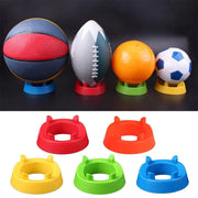2PCS Football Basketball Volleyball Storage Stand Multi-Functional Ball Holder - Blue V528-BALL-HOLDER-2PCS-BLUE-597758