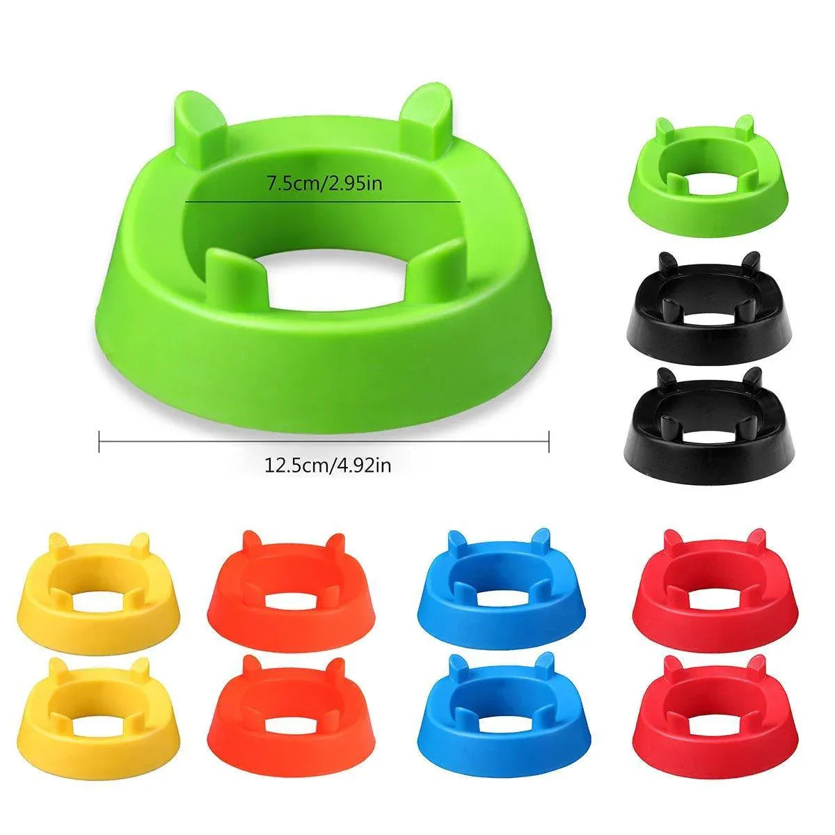 2PCS Football Basketball Volleyball Storage Stand Multi-Functional Ball Holder - Yellow V528-BALL-HOLDER-2PCS-YELLOW-950141