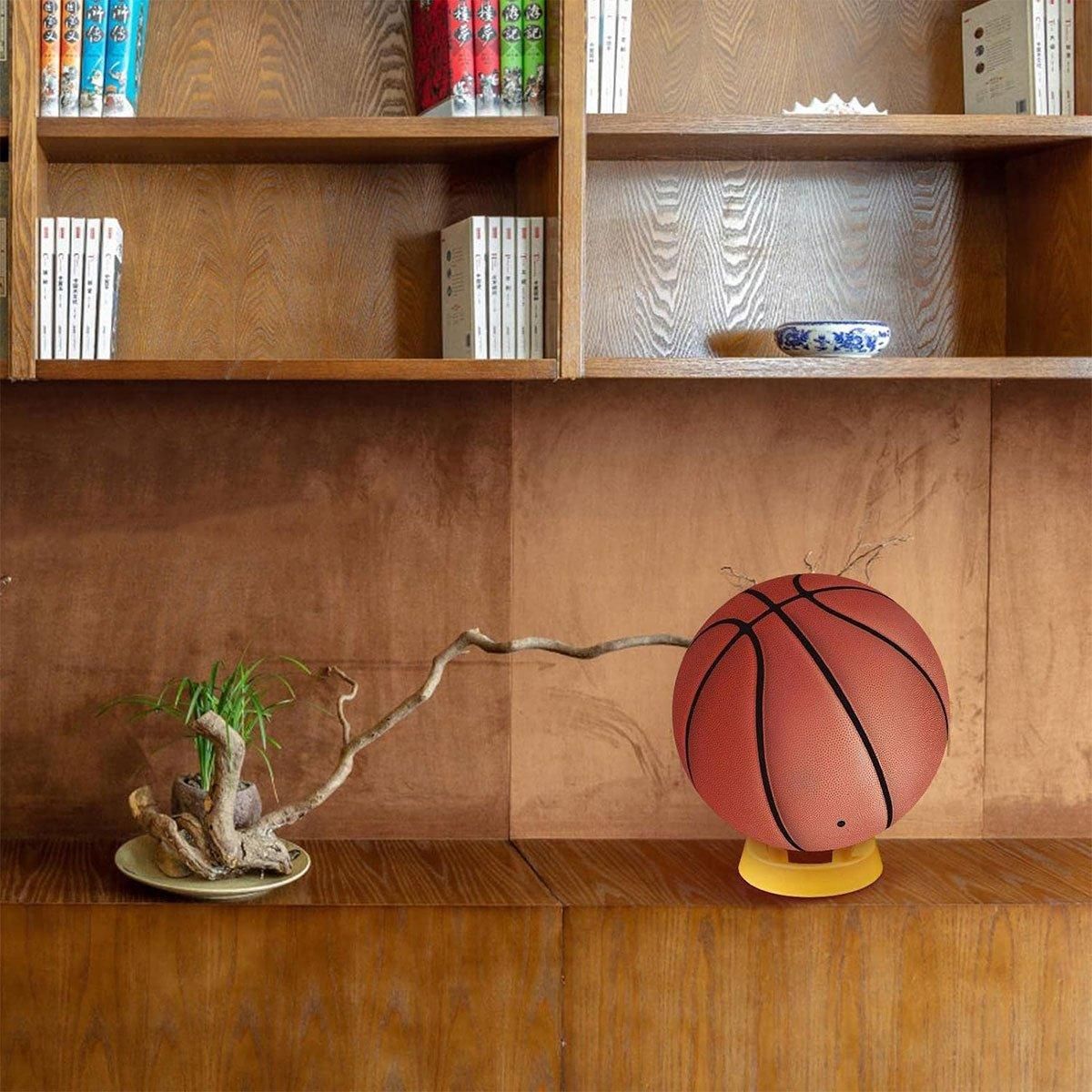 2PCS Football Basketball Volleyball Storage Stand Multi-Functional Ball Holder - Yellow V528-BALL-HOLDER-2PCS-YELLOW-950141