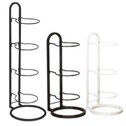 3/4Tier Basketball Stand Ball Organizer Storage Rack Basketball Equipment Holder - White-3 Layers V528-BALL-STAND-3-WHITE-847856