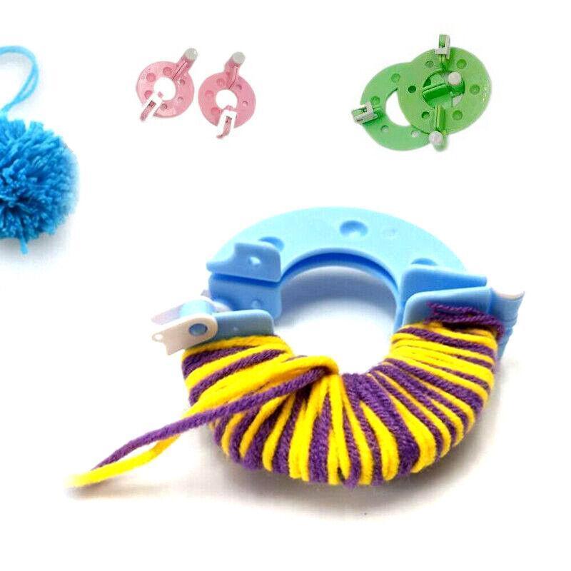 8Pcs Pompom Maker Kit 3.5/5.5/7/9Cm 4 Sizes Knitting L-Oom Diy Pom Pom Maker V528-BALLMAKER-8PCS-37757