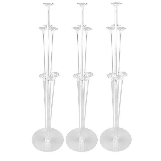 3/6/12 Set 70 Cm Balloon Column Set Upright Base Stand Holder Wedding Party Deco - 3Sets V528-BALLOONCOLUMNSET-3SETS-893650