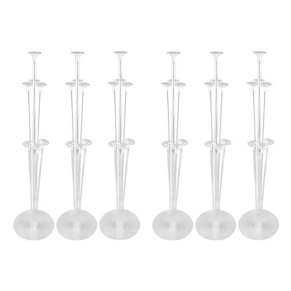 3/6/12 Set 70 Cm Balloon Column Set Upright Base Stand Holder Wedding Party Deco - 3Sets V528-BALLOONCOLUMNSET-3SETS-893650