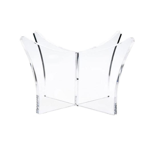 12Cm Clear Acrylic Ball Stand Holder Display Rugby Basketball Football Soccer V528-BALLSTANDHOLDER-412704
