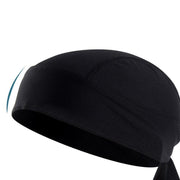 Durag Bandanna Cap Cycling Head Wraps Skull Cap Scarves Caps Motorcycle Sports - Black V528-BANDANNACAP-BLACK-576977