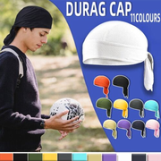 Durag Bandanna Cap Cycling Head Wraps Skull Cap Scarves Caps Motorcycle Sports - Blue V528-BANDANNACAP-BLUE-811048