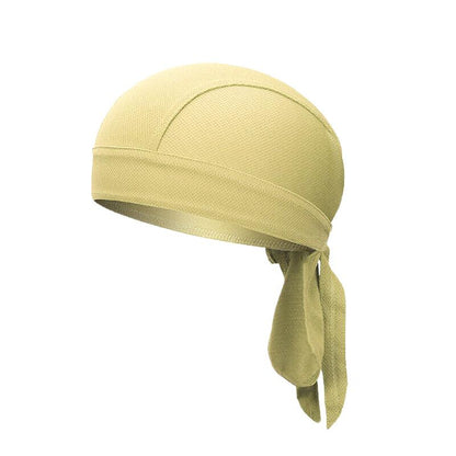 Durag Bandanna Cap Cycling Head Wraps Skull Cap Scarves Caps Motorcycle Sports - Pink V528-BANDANNACAP-PINK-892098
