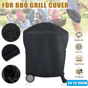 Cart Grill Cover Waterproof Protector For Weber Q200 Series 7113 Bbq Black Au V528-BARBECUE-85351