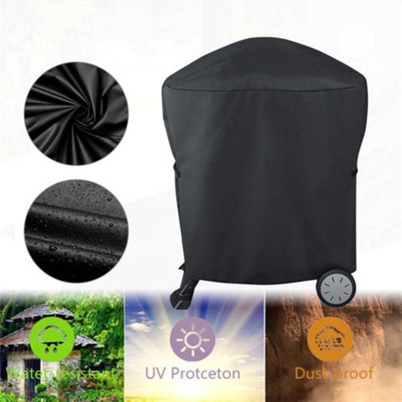 Cart Grill Cover Waterproof Protector For Weber Q200 Series 7113 Bbq Black Au V528-BARBECUE-85351