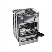 Outdoor Camping Mini Folding Wood Burning Stove Picnic Stainless Steel BBQ Grill V528-BARBECUE-GRILL-772411