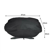 Waterproof BBQ Grill Cover for Weber Q100 Q1000 Series 67x44x32cm V528-BARBECUEGRILLCOVER-963181