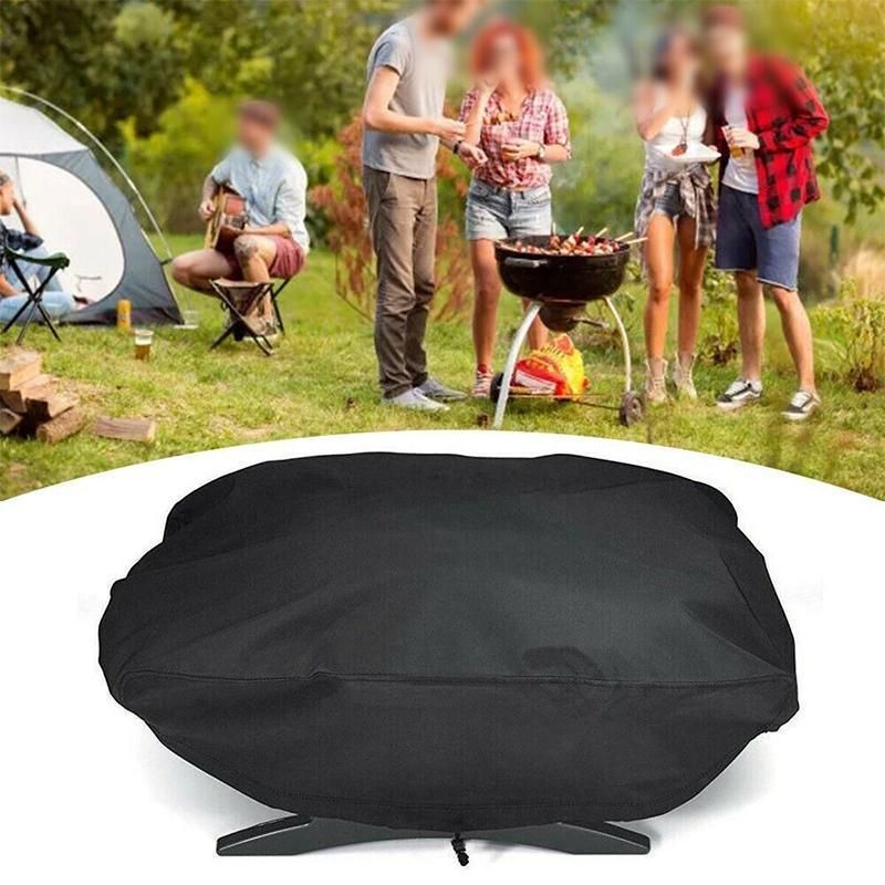 Waterproof BBQ Grill Cover for Weber Q100 Q1000 Series 67x44x32cm V528-BARBECUEGRILLCOVER-963181