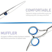 11pcs Hair Cutting Scissors Set Professional Hairdressing Scissors Barber Tools V528-BARBER-11PCS-269230