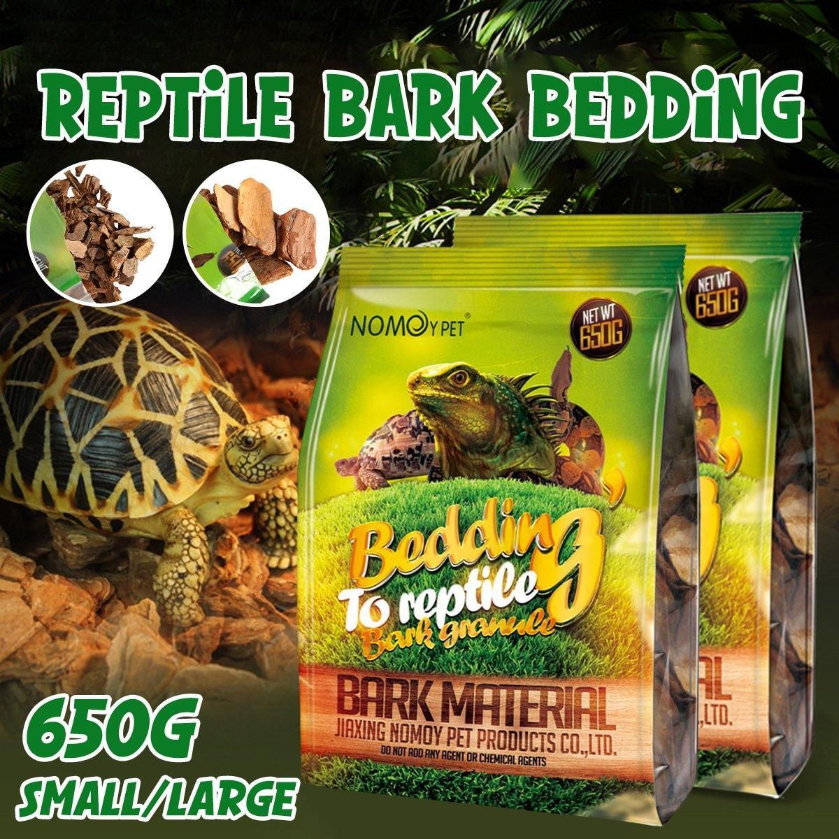 Reptile Bedding Substrate for Lizard Snake Tortoise Natural Bark Material - Small 650g V528-BARK-PARTICLE-S-832929