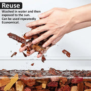 Reptile Bedding Substrate for Lizard Snake Tortoise Natural Bark Material - Small 650g V528-BARK-PARTICLE-S-832929