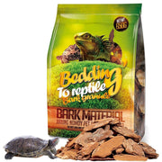 Reptile Bedding Substrate for Lizard Snake Tortoise Natural Bark Material - Small 650g V528-BARK-PARTICLE-S-832929