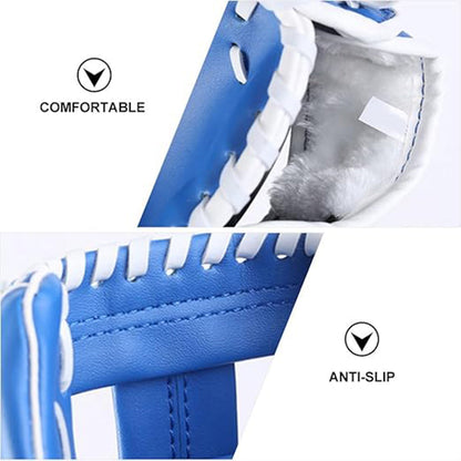 Baseball Glove Thickened Softball Glove Pitcher Mitt Sports Training Outdoor - Blue - 12.5in V528-BASEBALL-GLOVE-BLUE-125INCH-281884