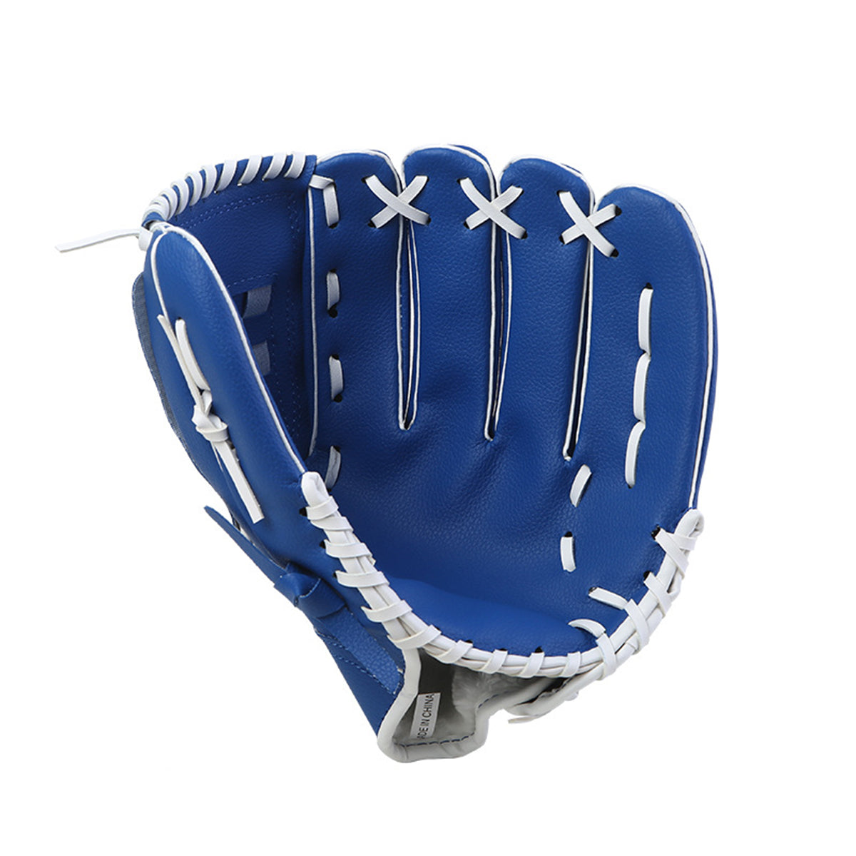 Baseball Glove Thickened Softball Glove Pitcher Mitt Sports Training Outdoor - Blue - 12.5in V528-BASEBALL-GLOVE-BLUE-125INCH-281884