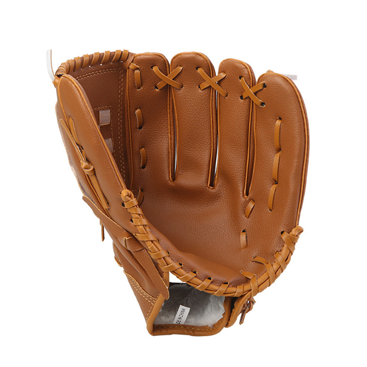 Baseball Glove Thickened Softball Glove Pitcher Mitt Sports Training Outdoor - Brown - 11.5in V528-BASEBALL-GLOVE-BROWN-115INCH-960672