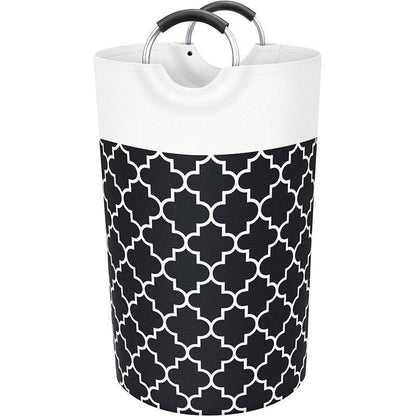82L Large Capacity Laundry Basket for Dirty Clothes Toy Storage and Organizing - Black V528-BASKET-BLACK-451413