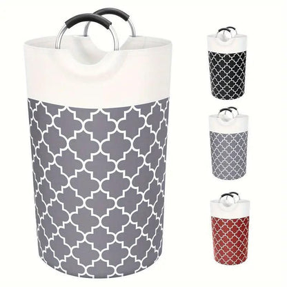82L Large Capacity Laundry Basket for Dirty Clothes Toy Storage and Organizing - Black V528-BASKET-BLACK-451413