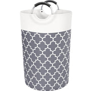 82L Large Capacity Laundry Basket for Dirty Clothes Toy Storage and Organizing - Grey V528-BASKET-GREY-668037