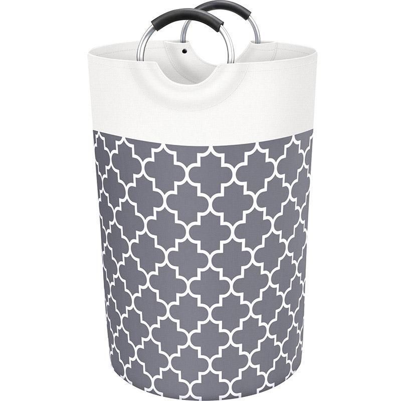 82L Large Capacity Laundry Basket for Dirty Clothes Toy Storage and Organizing - Grey V528-BASKET-GREY-668037