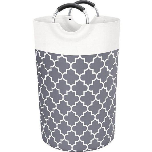 82L Large Capacity Laundry Basket for Dirty Clothes Toy Storage and Organizing - Grey V528-BASKET-GREY-668037