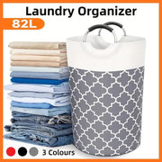 82L Large Capacity Laundry Basket for Dirty Clothes Toy Storage and Organizing - Red V528-BASKET-RED-828232