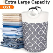 82L Large Capacity Laundry Basket for Dirty Clothes Toy Storage and Organizing - Red V528-BASKET-RED-828232