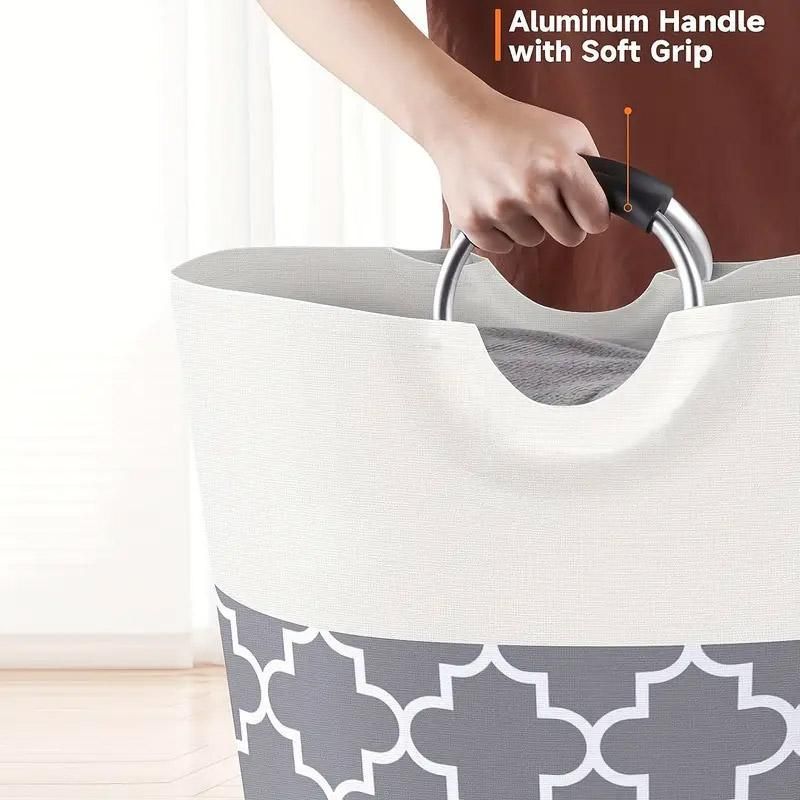 82L Large Capacity Laundry Basket for Dirty Clothes Toy Storage and Organizing - Red V528-BASKET-RED-828232