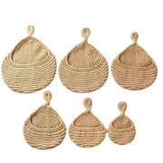 Hanging Wall Organizer Vegetable Fruit Basket Kitchen Storage Pouch Bag Diy 6Size - XL