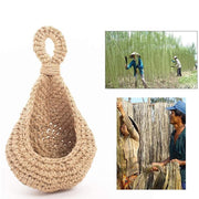 Hanging Wall Organizer Vegetable Fruit Basket Kitchen Storage Pouch Bag Diy 6Size - XXL
