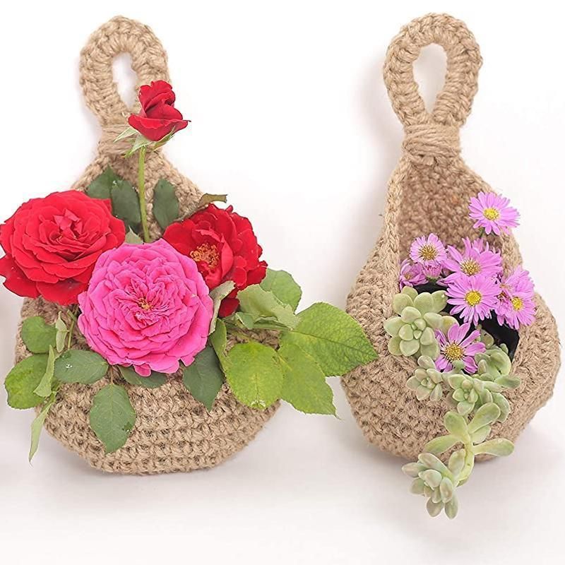 Hanging Wall Organizer Vegetable Fruit Basket Kitchen Storage Pouch Bag Diy 6Size - XXL