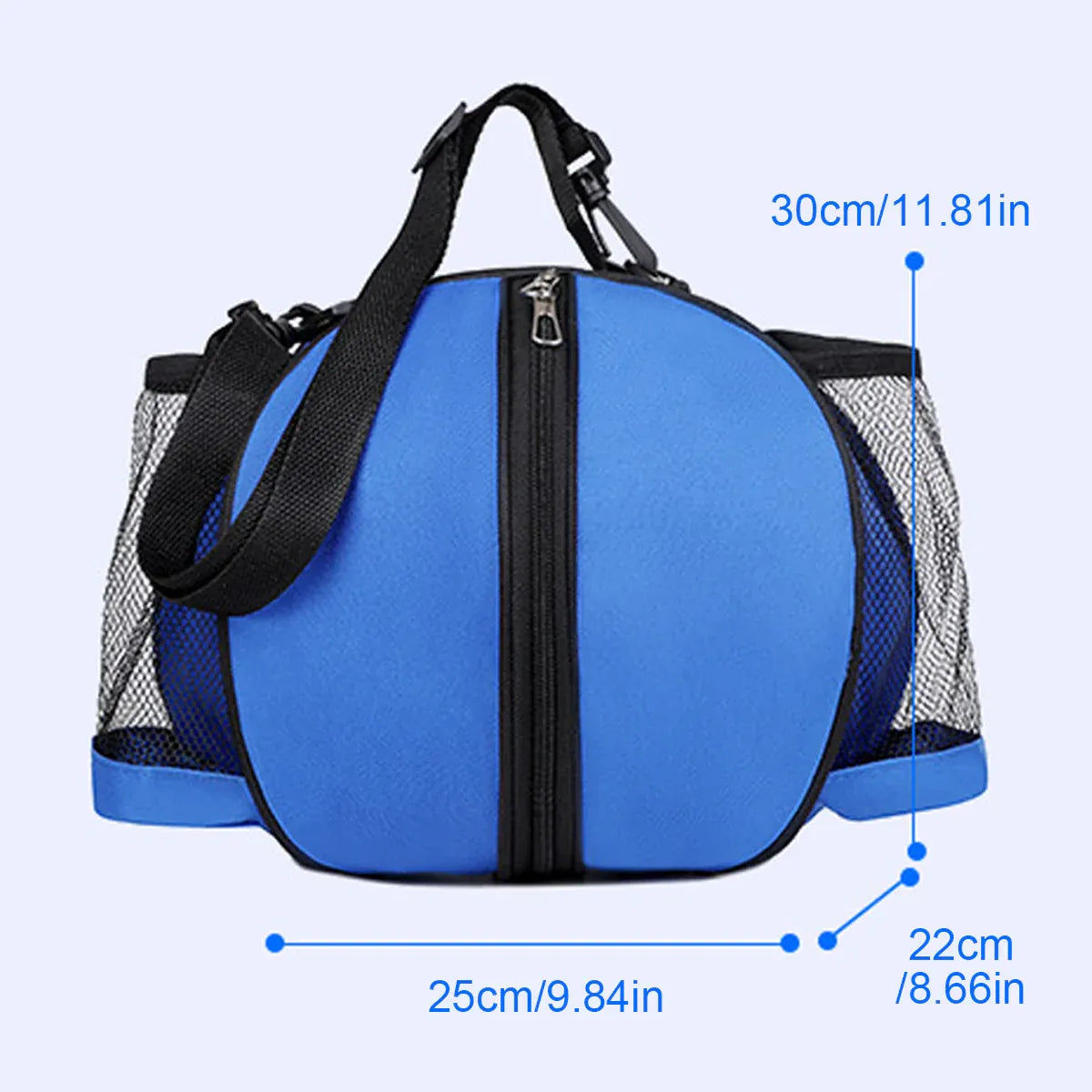 Waterproof Sports Outdoor Basketball Bag Gym Training Equipment Bag Backpack V528-BASKETBALL-BAG-BLUE-649805