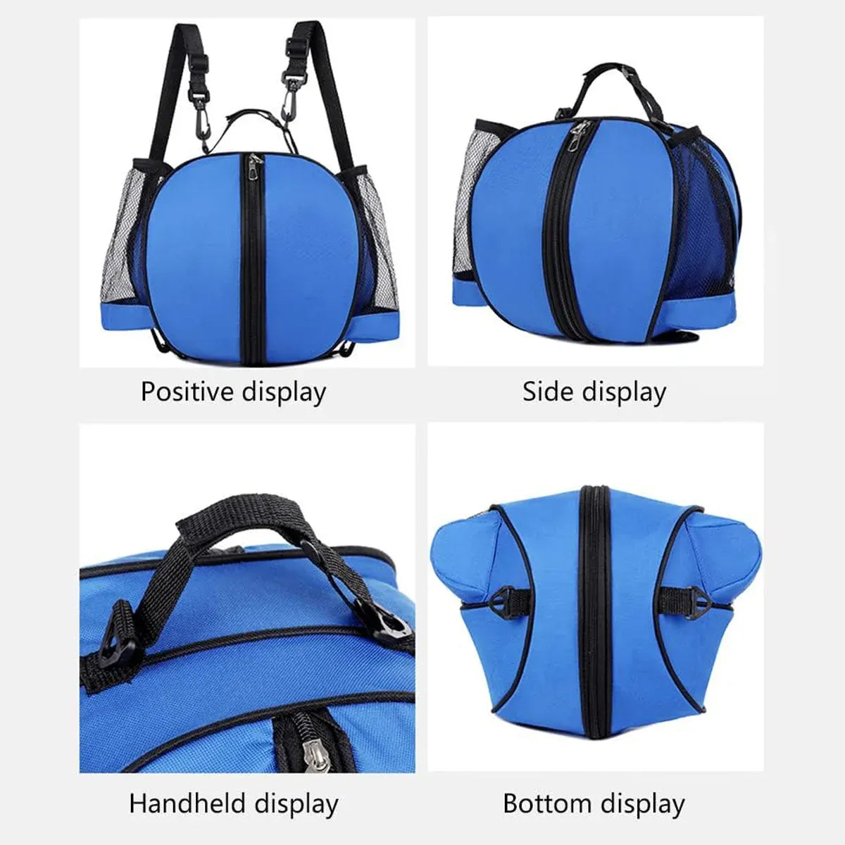 Waterproof Sports Outdoor Basketball Bag Gym Training Equipment Bag Backpack V528-BASKETBALL-BAG-BLUE-649805