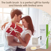 Back Bath Brush with Soft Bristles Curved Handle for Convenient Shower Scrubbing V528-BATH-BRUSH-369913