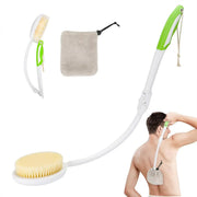 Back Bath Brush with Soft Bristles Curved Handle for Convenient Shower Scrubbing V528-BATH-BRUSH-369913