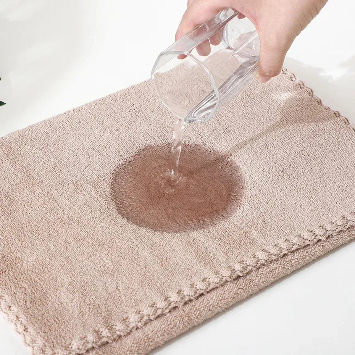 Coral Velvet Towel Set Bath Towels Soft Absorbent Quick Dry Face Hand Cloth Home - Blue V528-BATH-TOWEL-SET-BLUE-390901