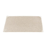 Anti Slip Shower Mat Loofah Surface Bath Rug 70x40cm White PVC Bathroom Carpet V528-BATHMAT-134134