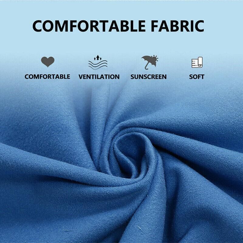 Adult Changing Robe Towel Bath Hooded Quick Dry Beach Towel Poncho Bathrobe Au V528-BATHROBE-BLUE-154692
