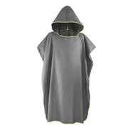 Adult Changing Robe Towel Bath Hooded Quick Dry Beach Towel Poncho Bathrobe Au V528-BATHROBE-BLUE-154692